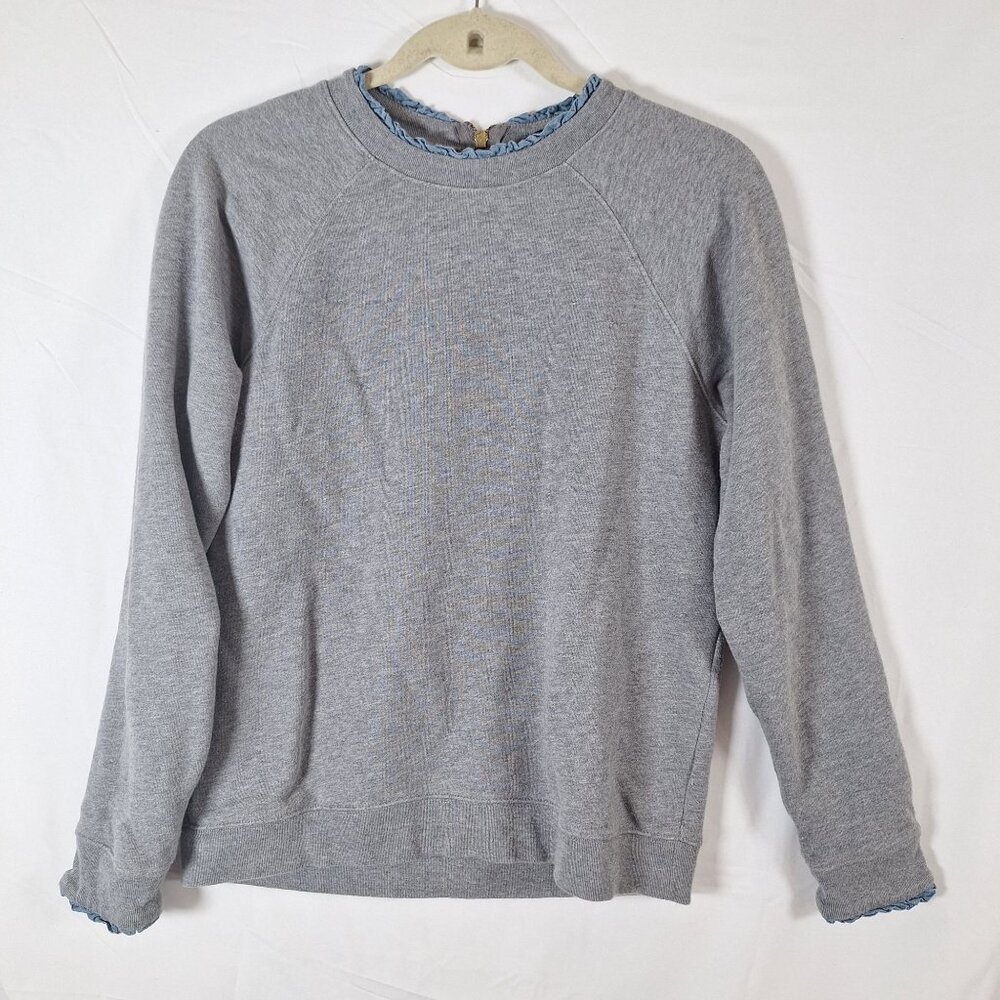 J Crew Mercantile 100% Cotton Womens Gray shirt size medium